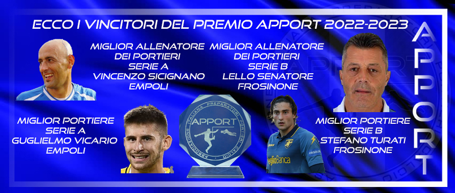 Premio Apport serie A e B stagione 2022-2023